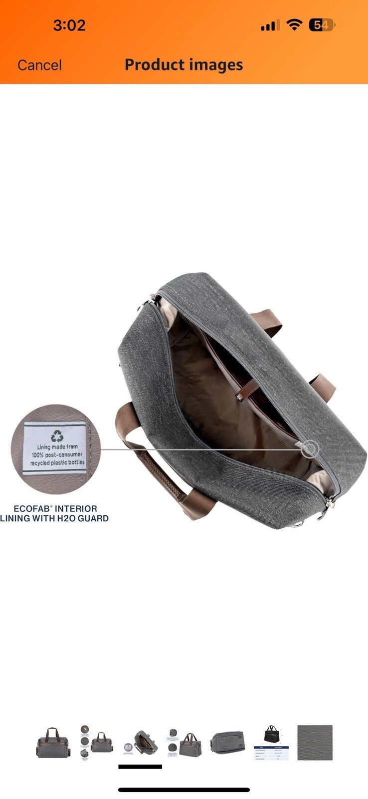 Travelpro Platinum Elite Carry on Soft Travel Duffel Bag