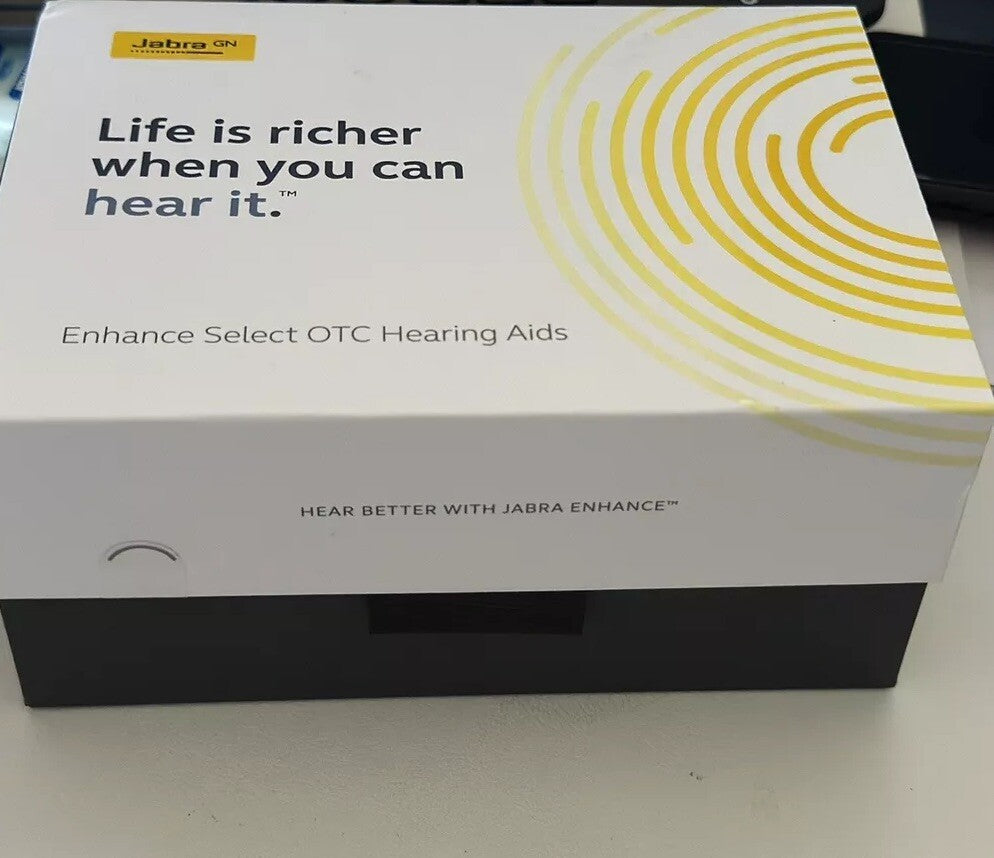 Jabra Enhance Select 300 OTC Hearing Aids, Audiology Team Care Included,