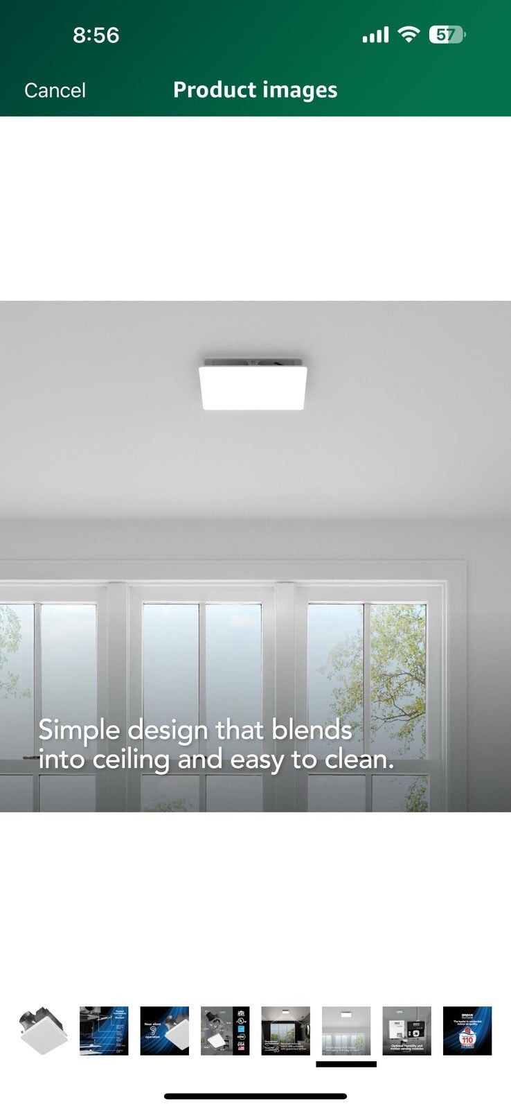Broan-NuTone EVOLVE Premium Bathroom Exhaust Fan w/Continuous 