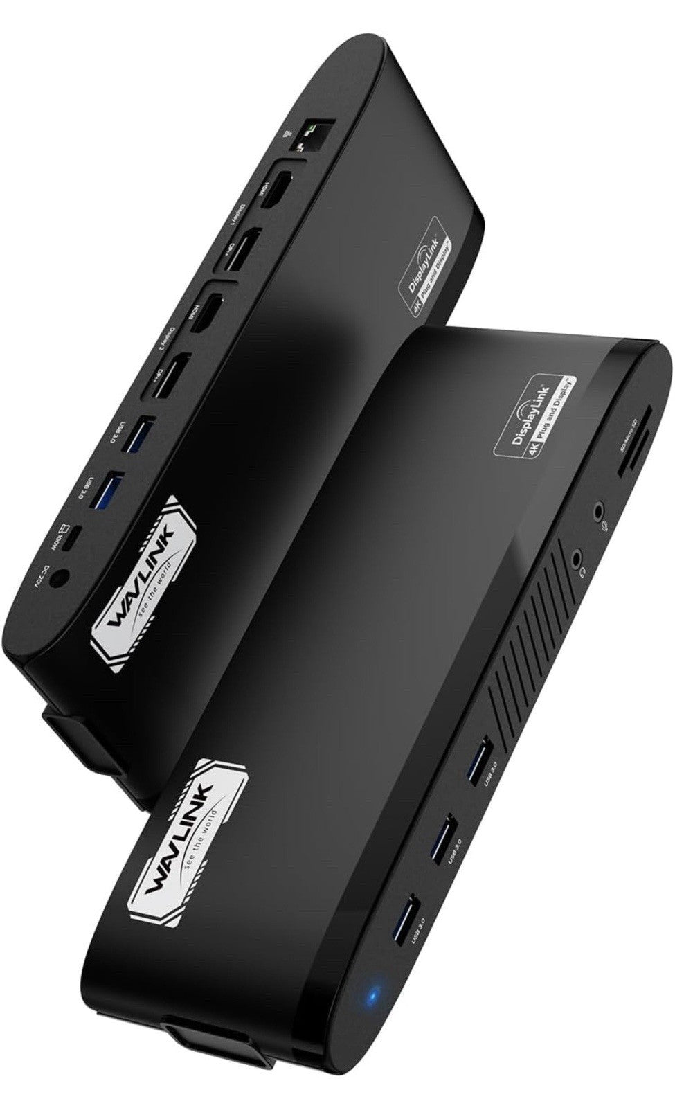 WAVLINK DisplayLink Docking Station, Dual Monitor for Mac M1/M2/M3/M4