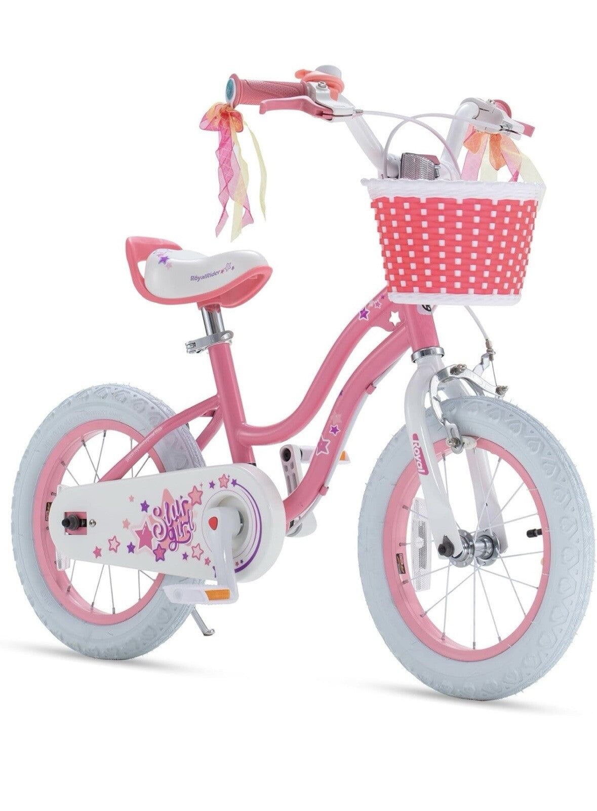 Royalbaby EZ Stargirl Kids Bike,Easy Learn Balancing to Biking,14