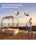 EAST OAK Clear Tent for Sport Events, Fishing & Outdoors | Pop Up Bubble
