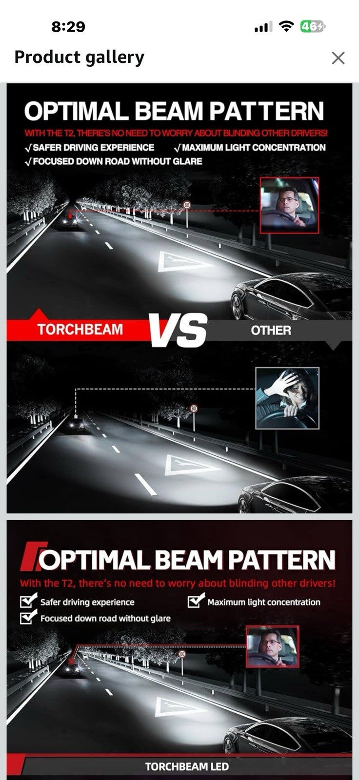 Torchbeam 2026 90 04 LED Bulb Bulbs, 72000LM, 6500K Cool White,