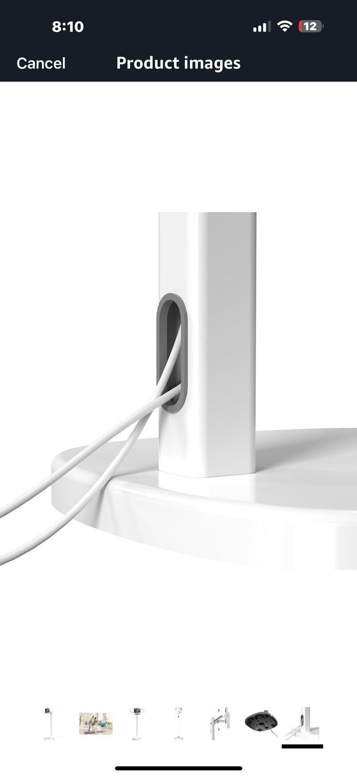 CTA Digital Healthcare Grade Floor Stand with Quick Release Enclosure 