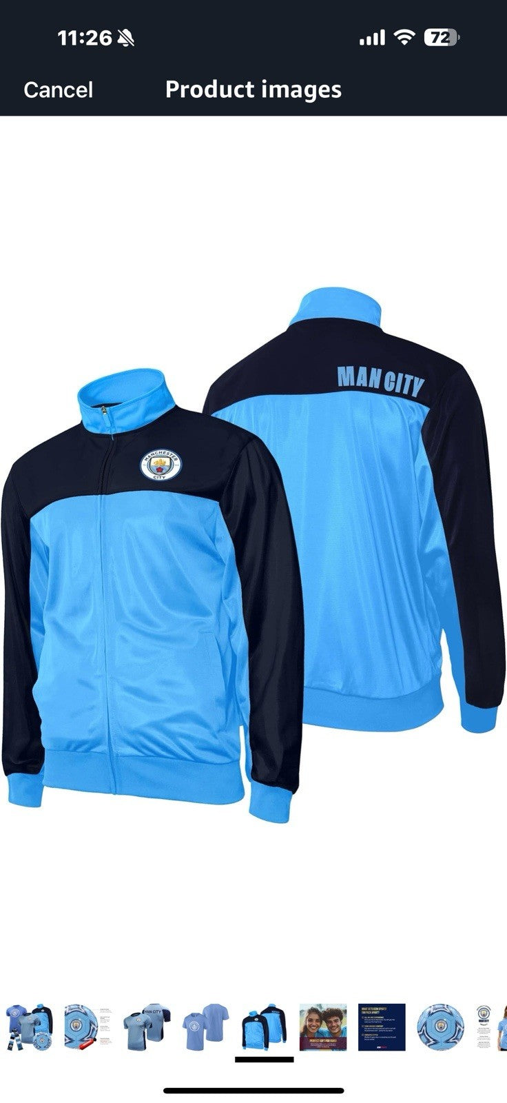 Icon Sports Manchester City Ultimate Fan Pack – Official Licensed XL