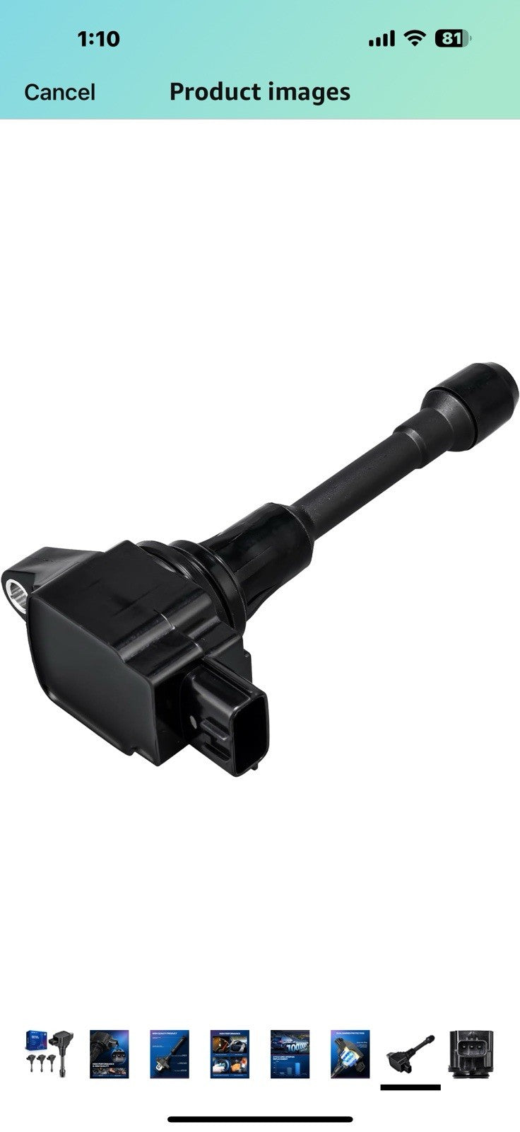 KAX UF719 Ignition Coil Pack Set of 4 Compatible with NIS Versa