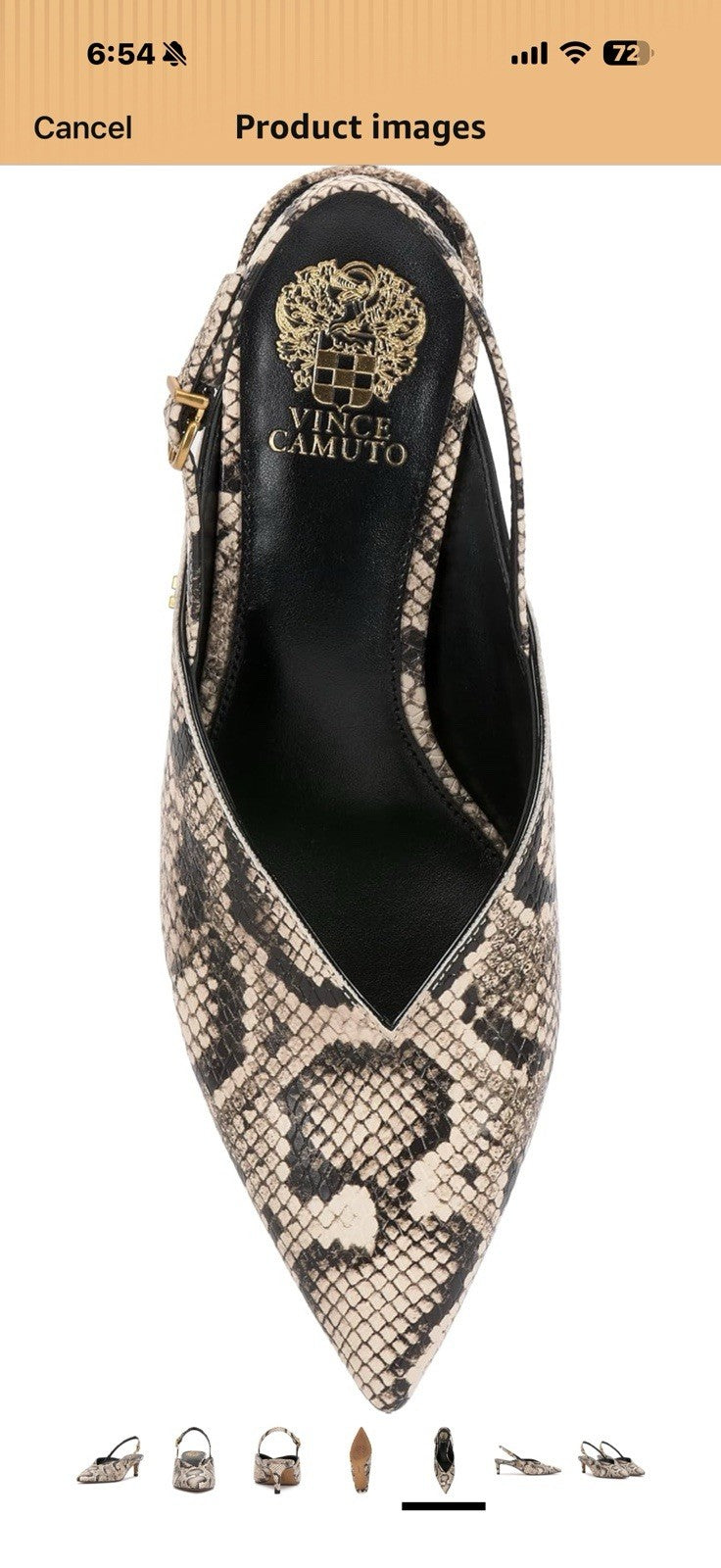 Vince Camuto Women's Kylien Pump Size 9.5