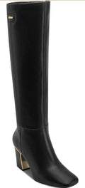 DKNY Women's Casonn Tall Knee High Boot with Block Heel Fashion Size 8