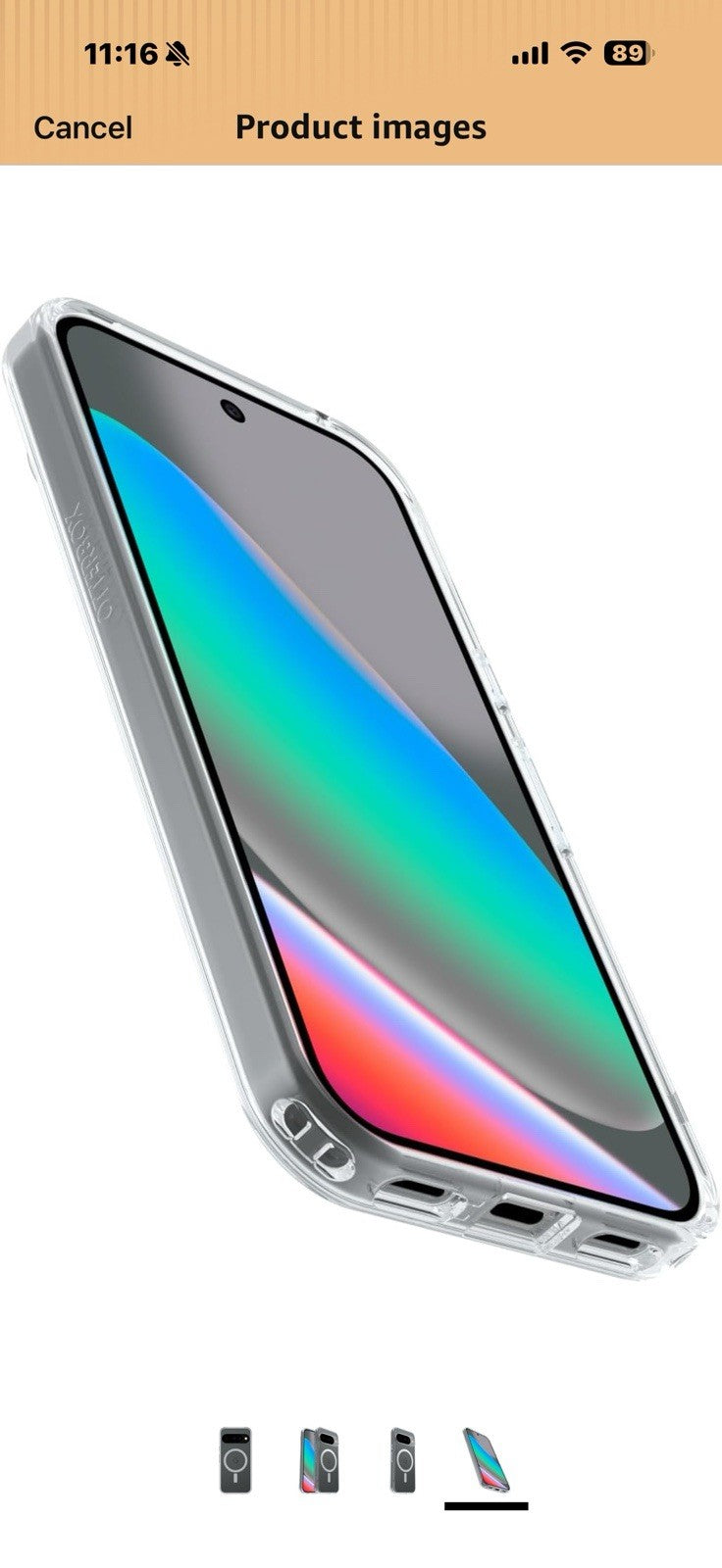 OtterBox Symmetry Series Clear Case with Pixelsnap for Google Pixel 10 