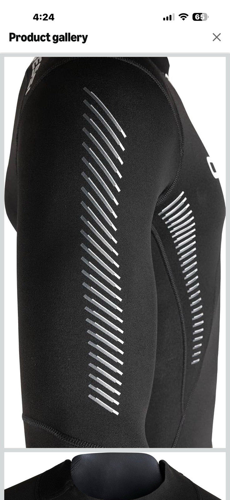 Cressi Men's 1 mm Back-Zip Neoprene Wetsuit for Scuba Diving - Pre-Shaped
