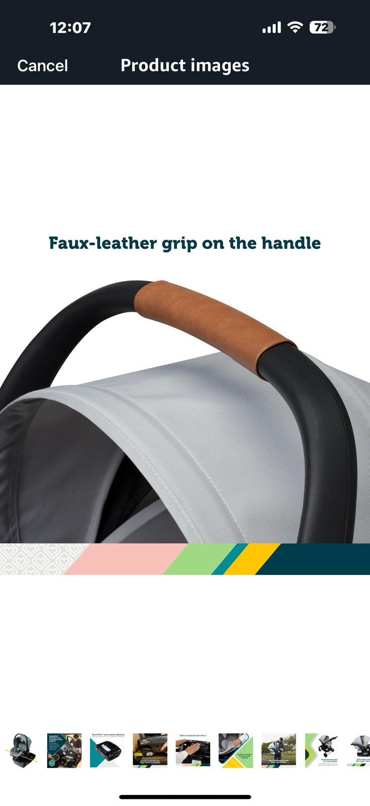 Safety 1st® onBoard™ Slide DLX Infant Car Seat w/SafetySlide™ Base, 