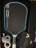 JOOLA Pro V Pickleball Paddle - 14mm - Raw Carbon Fiber Style: Hyperion
