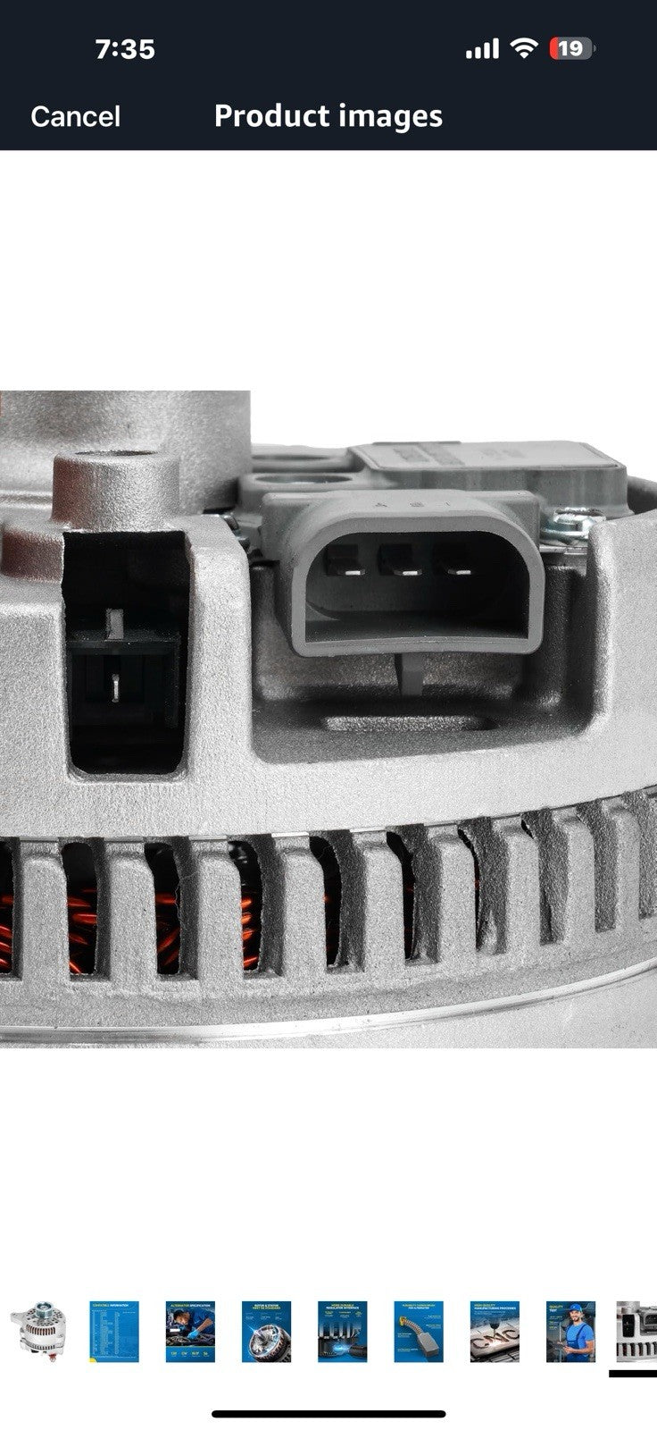 PHILTOP 130Amp Alternator Replacement for F-150 02-03 5.4L F-150 