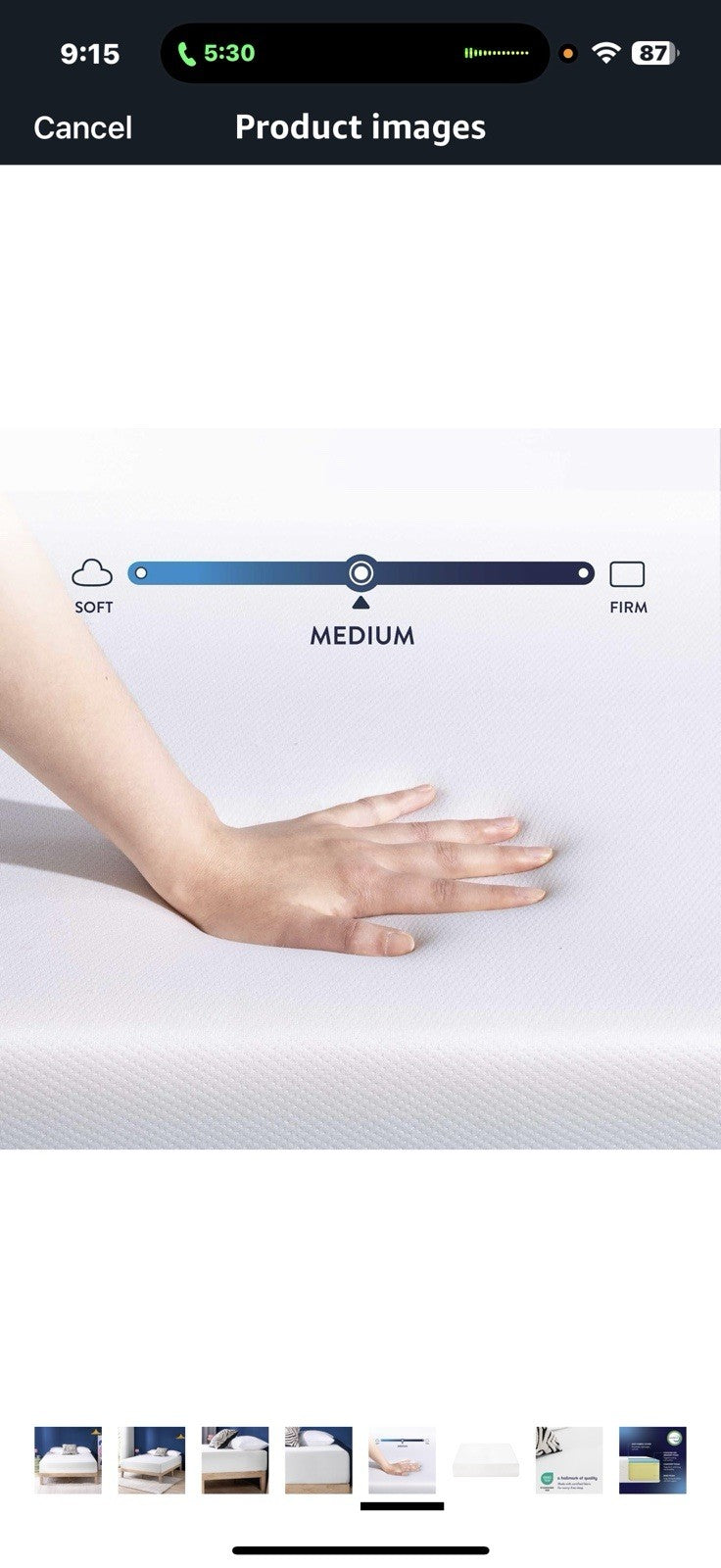 Best Price Mattress 12 Inch Memory Foam Mattress, Cooling Gel Infused,