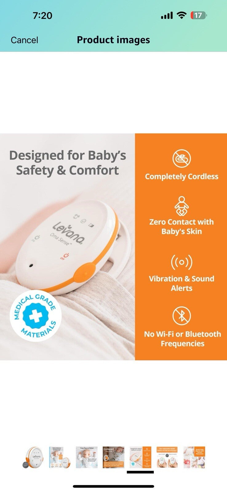 Your Guardian Angel - Levana OmaSense Baby Movement Monitor, Simple