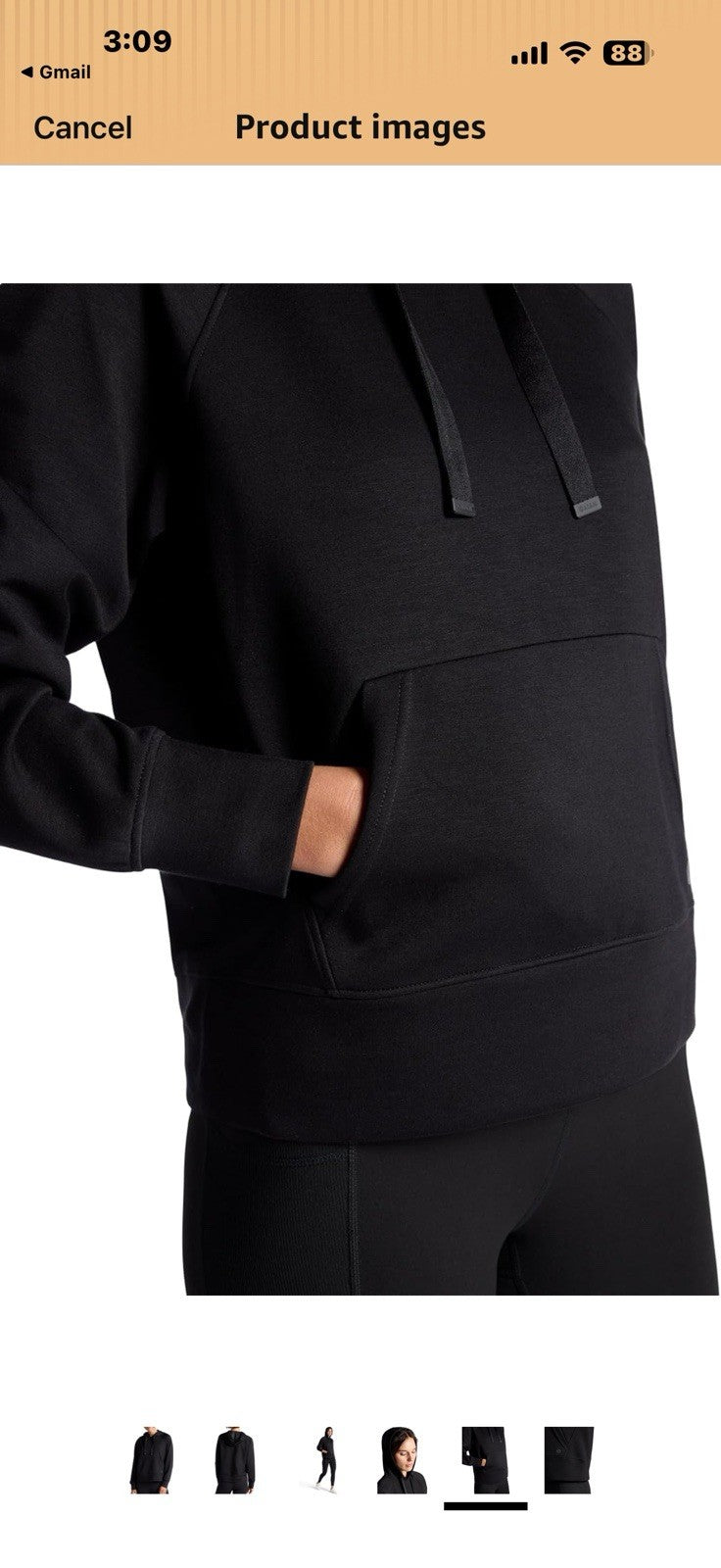 Gaiam Women's Hudson Hoodie, Relaxed Fit, Stretch Cool Touch Fabric