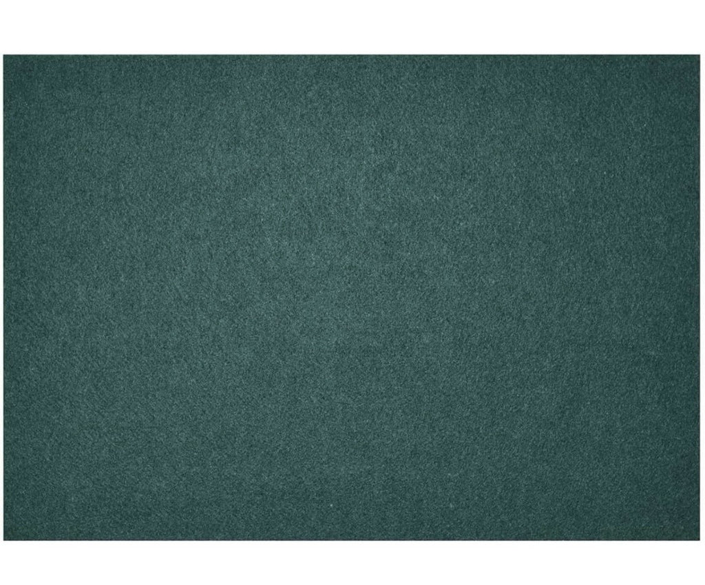 Fortessa Loft Felt Placemat, 12.2 x 16.5 Rectangle Placemat (Set of 4), Forest