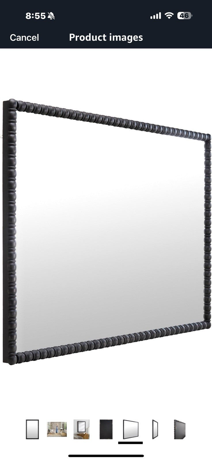 Livabliss x Galey Alix Karling Blair Traditional Accent Mirror, 39" H x 31" 