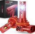 Torchbeam 74000LM H-11 H-9 Upgrade Bulbs, 6500K Cool White, 100,000 
