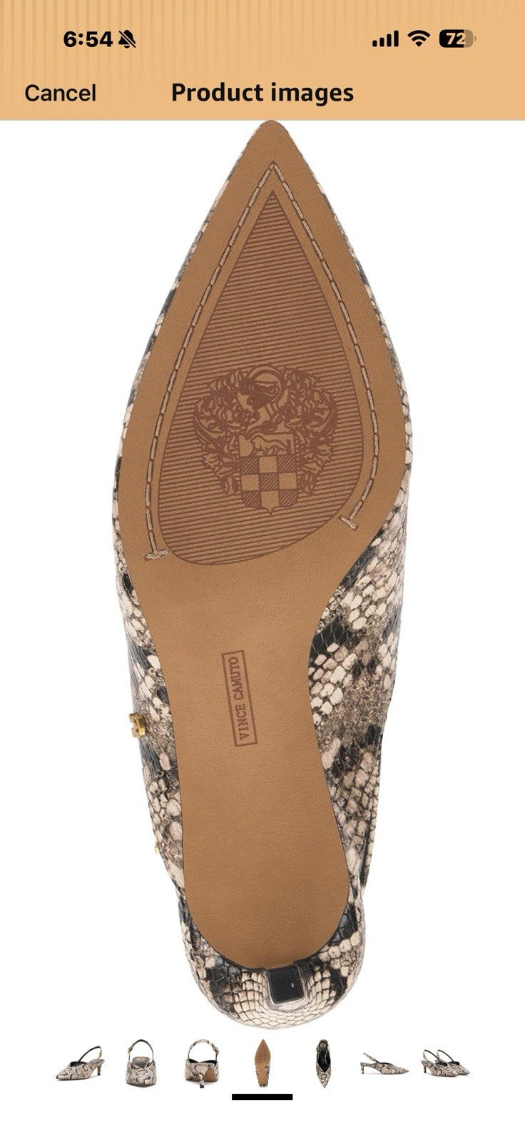 Vince Camuto Women's Kylien Pump Size 9.5