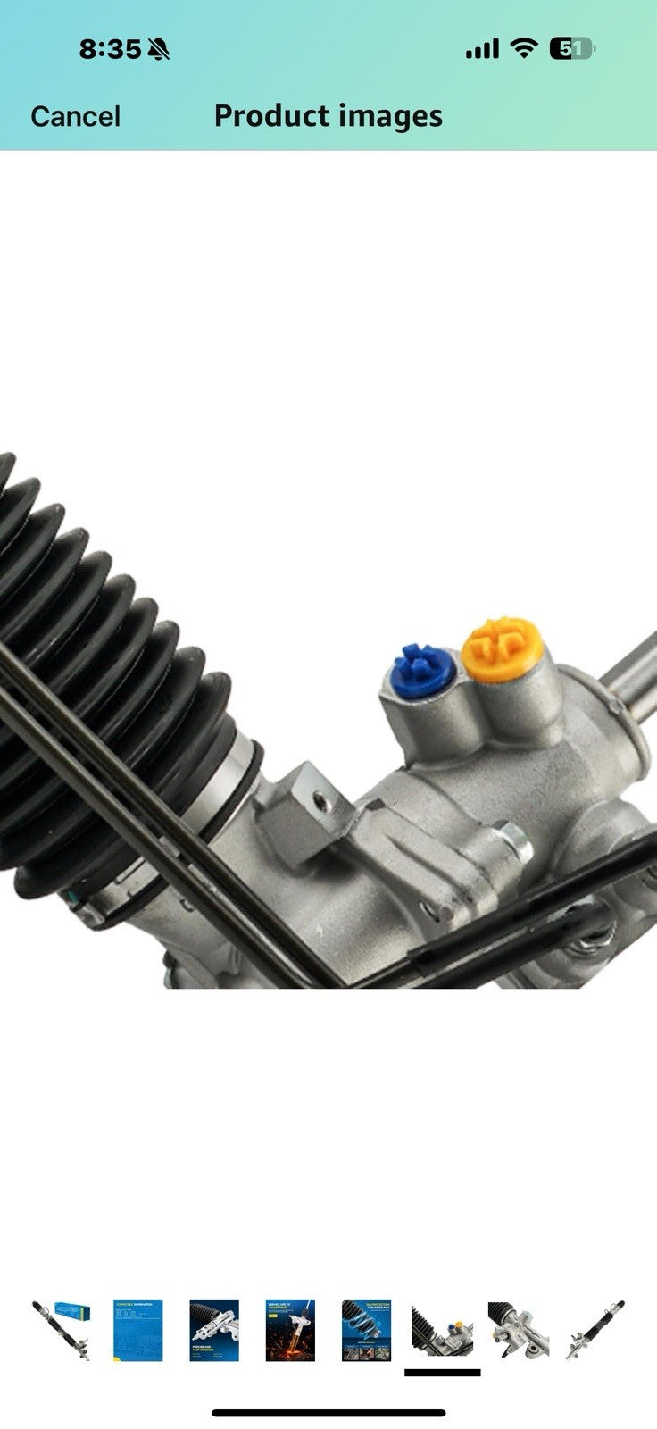 PHILTOP Power Steering Rack and Pinion Compatible with Honda CR-V 2002