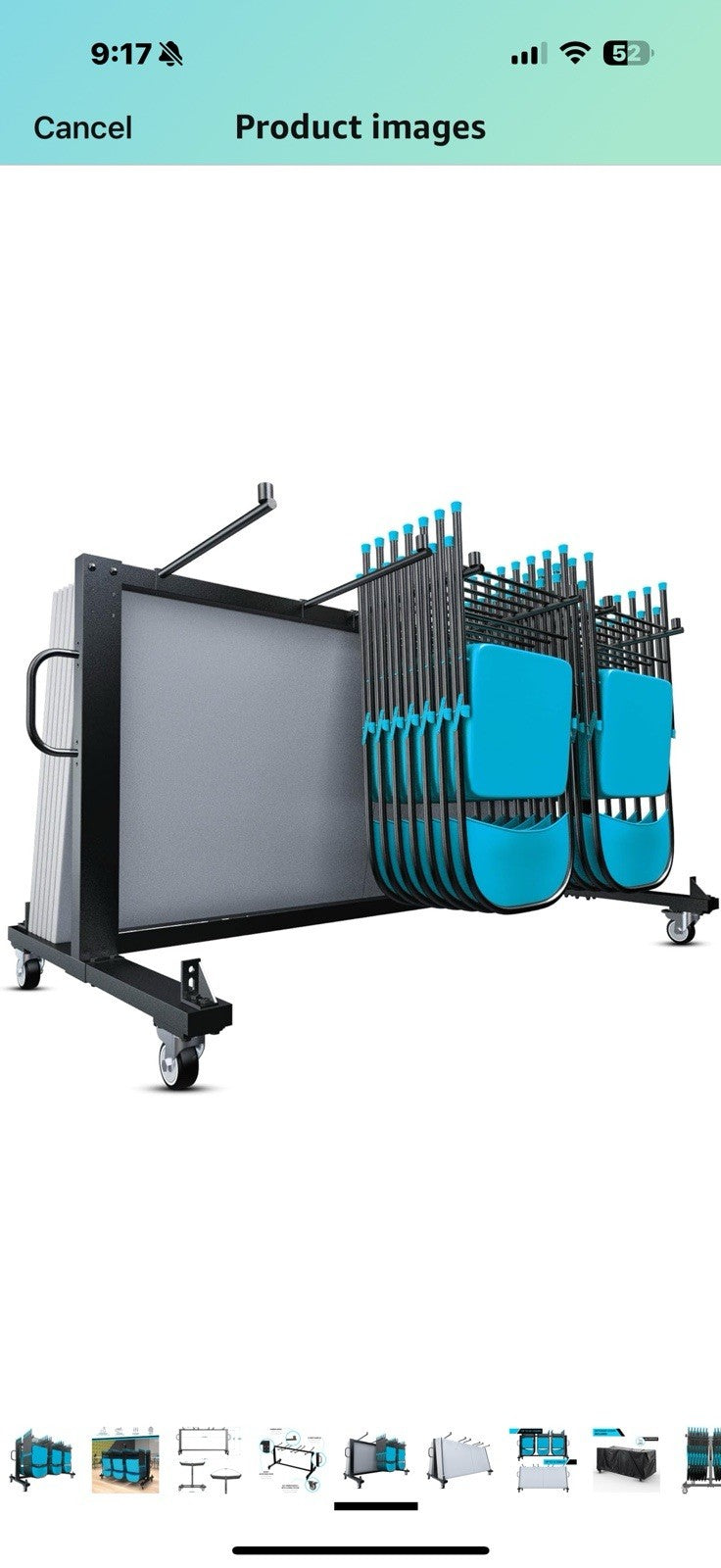 Mobile Cart Of Furniture Hawkins Heavy Duty Folding Table and Chairs