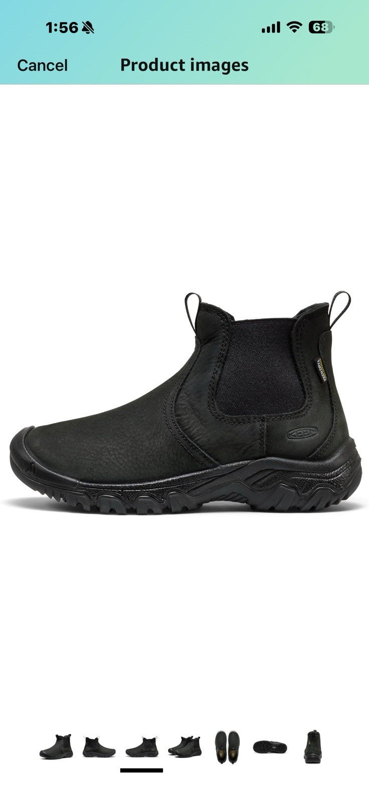 KEEN womens Greta 2 Chelsea Pull On Durable Comfortable Insulated 6.5