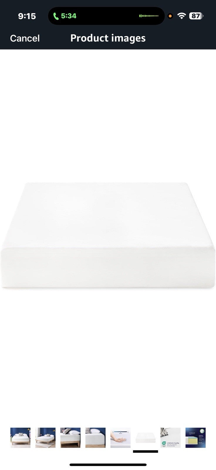 Best Price Mattress 12 Inch Memory Foam Mattress, Cooling Gel Infused,