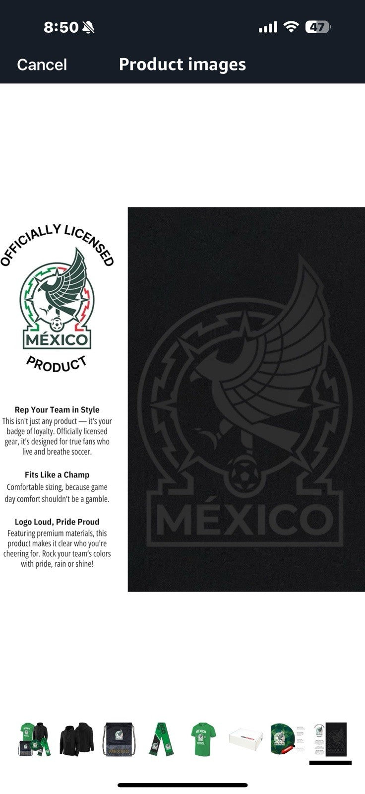 Icon Sports Officially Licensed Mexico Federation Ultimate Fan Pack, 5-Pc