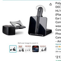 Poly CS540 Wireless DECT Headset with HL10 Lifter (Plantronics)