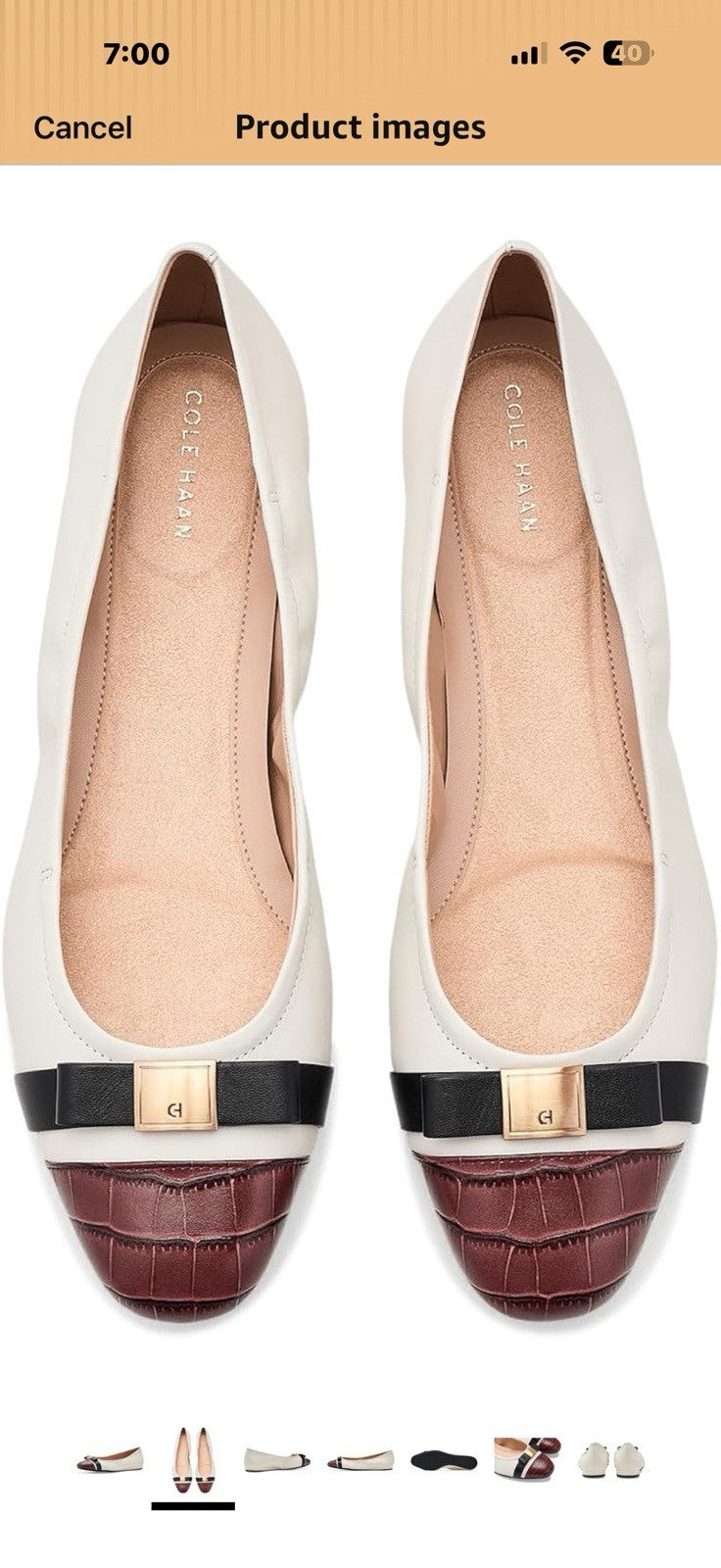 Cole Haan Women's Go-to Tova Bow Size 9
