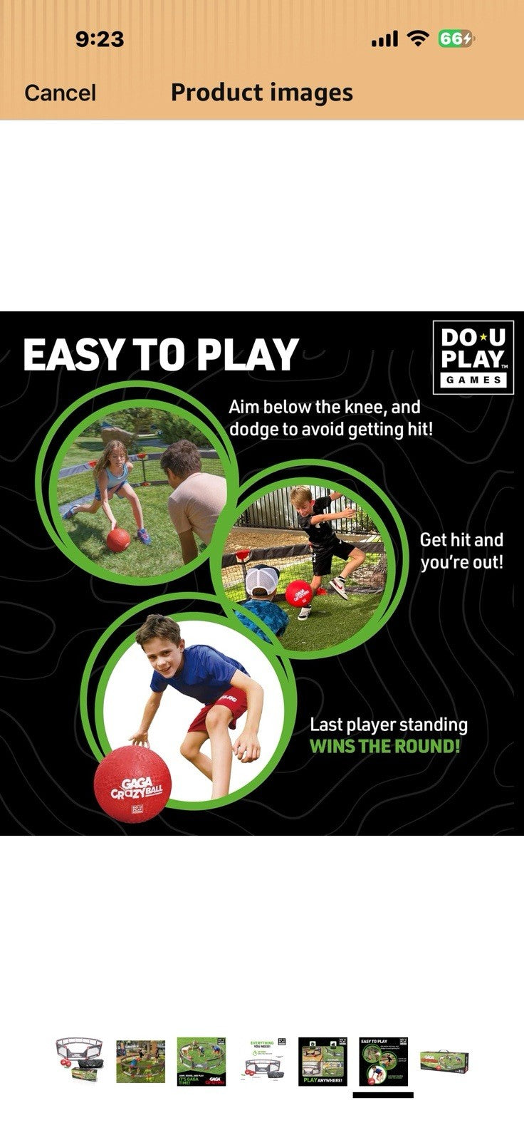 Do You Play GAGA CrazyBall Game Kit (DS)