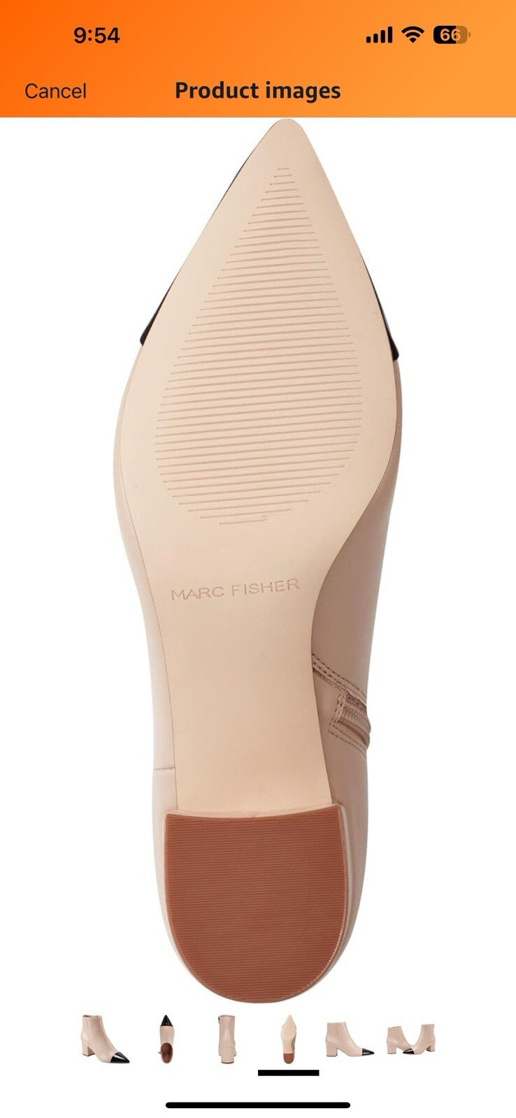 Marc Fisher Women's Jelanie Ankle Boot 8.5