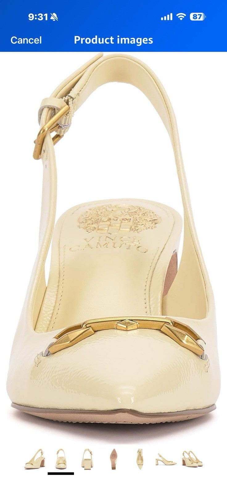 Vince Camuto Women's Hamden Pump Size 9