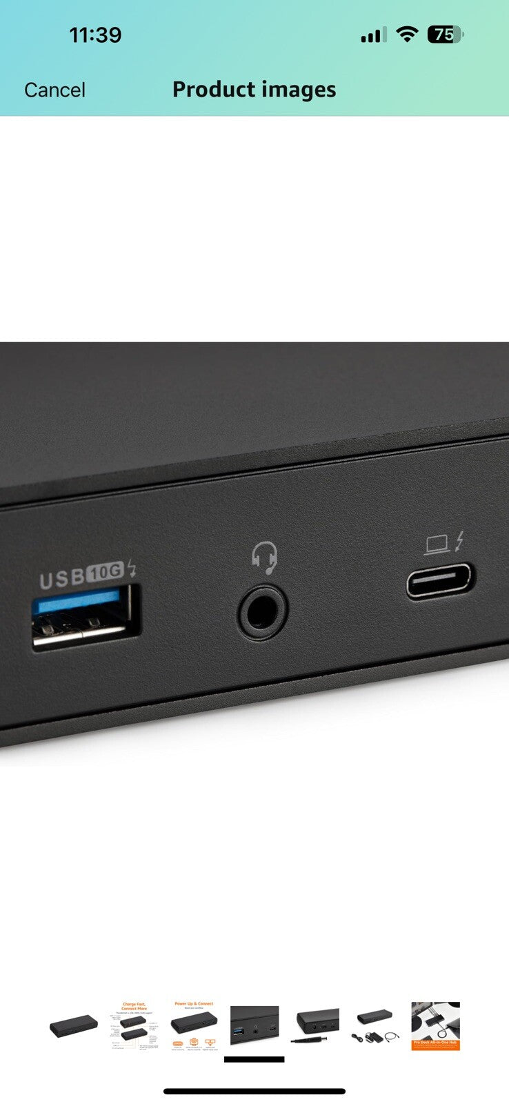Amazon Basics Thunderbolt4/USB4 Pro Docking Station,2xTBT4,1xHDMI2