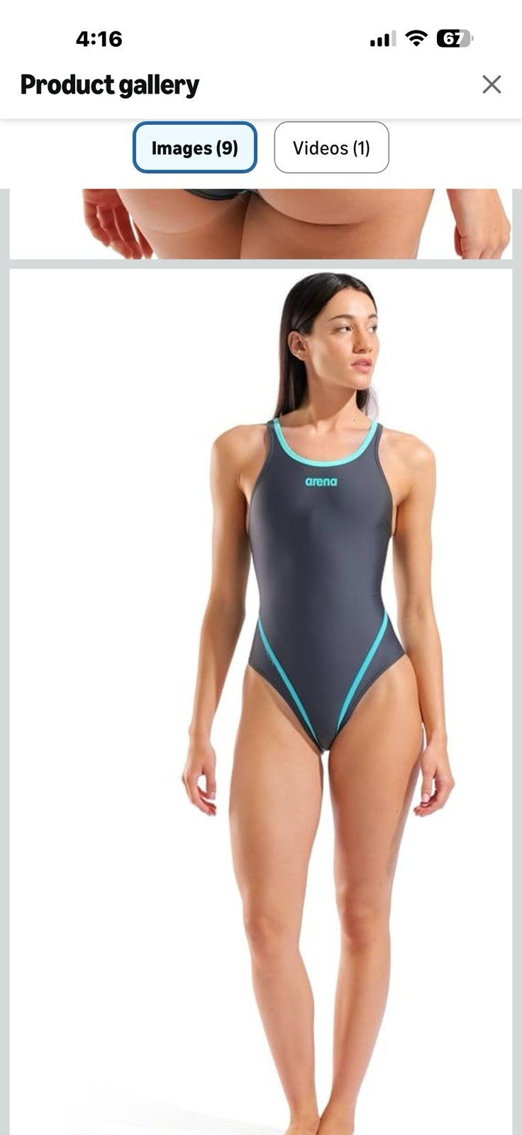 Arena Performance Hyperflow Women's Tech Back Swimsuit Durable