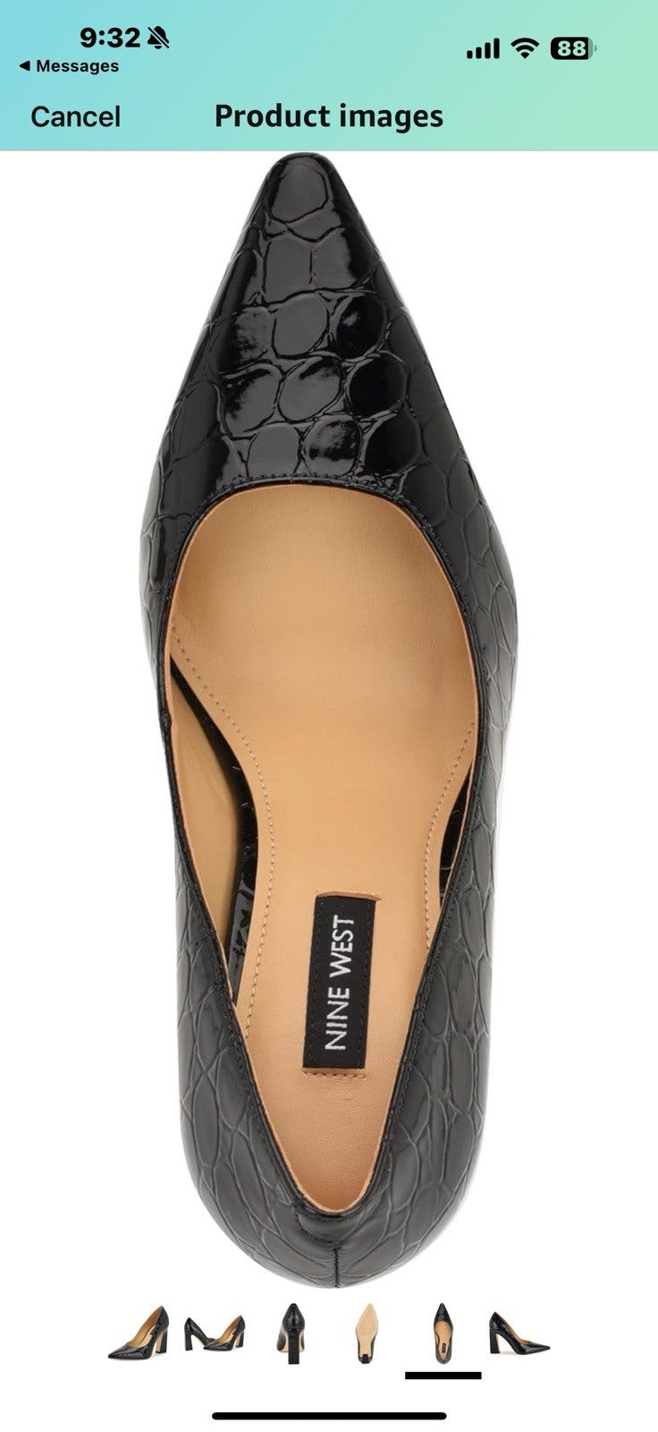 Nine West Women's Tamant Pump Size 9.5 