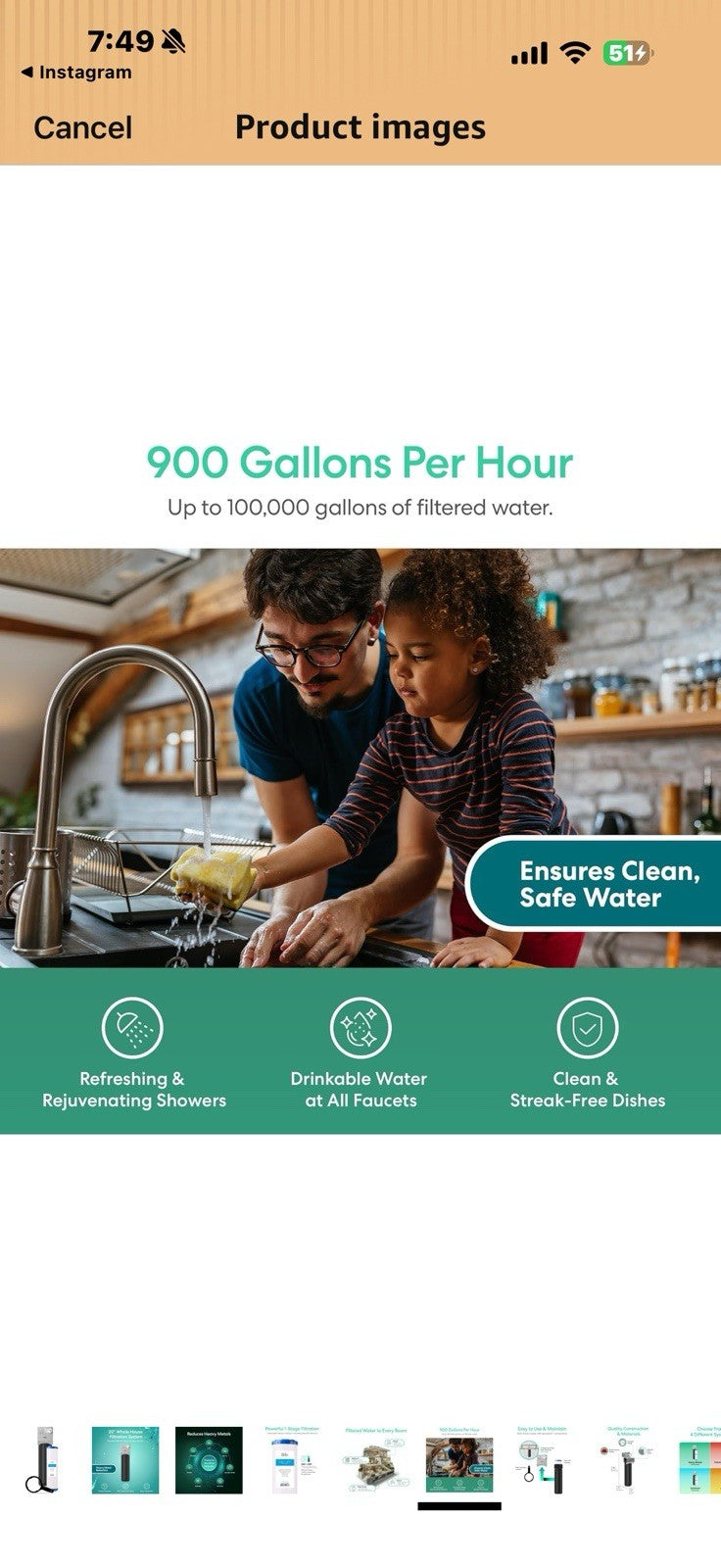Brio Whole House Water Filter System for Heavy Metal Reduction 