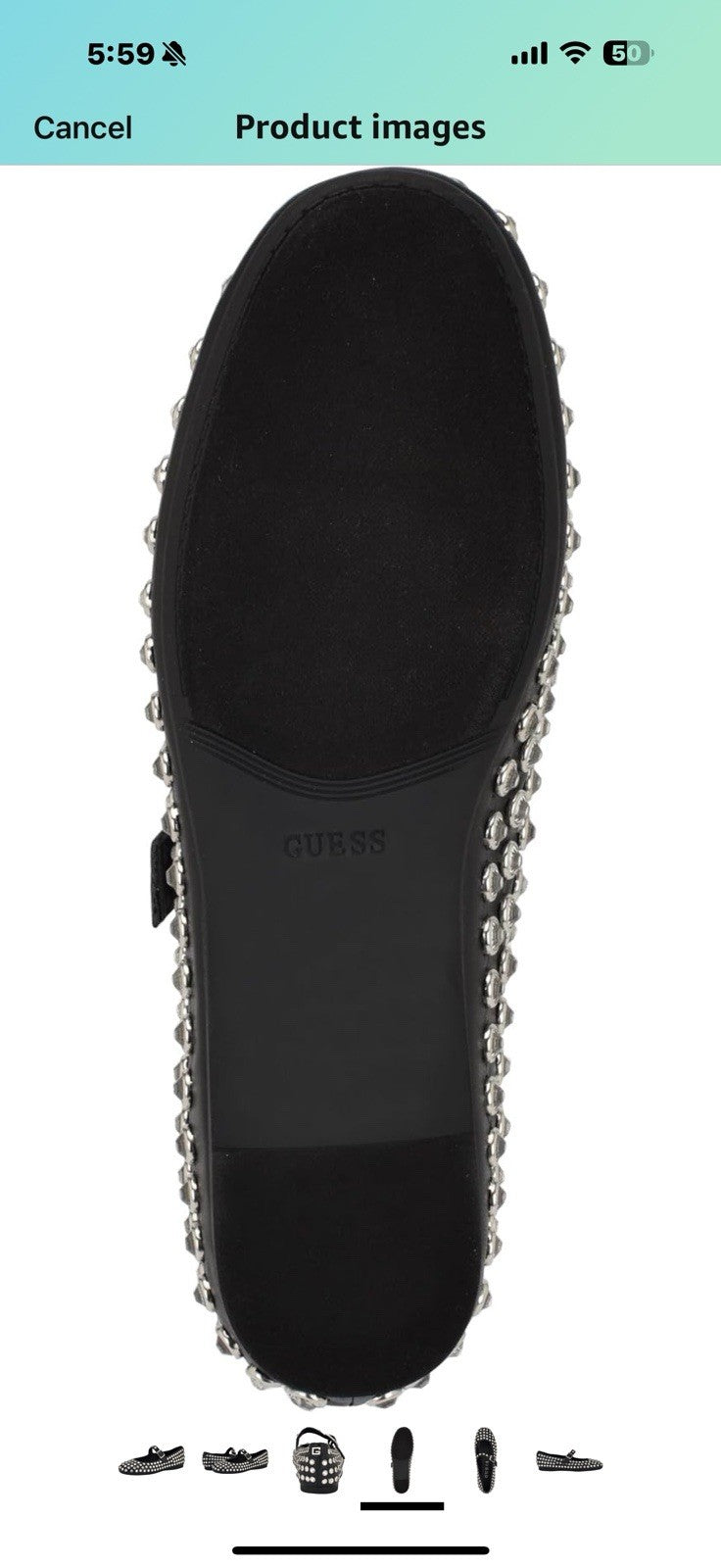 GUESS Women's Kalidal Mary Jane Flat Size 10 