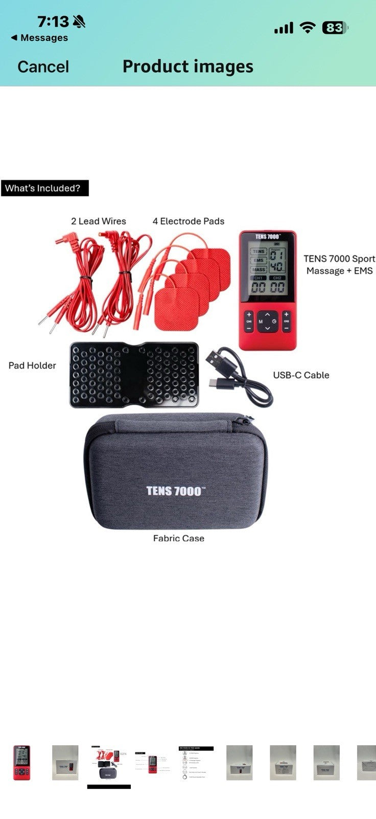 Transcutaneous Electrical Nerve Stimulator for Pain Relief