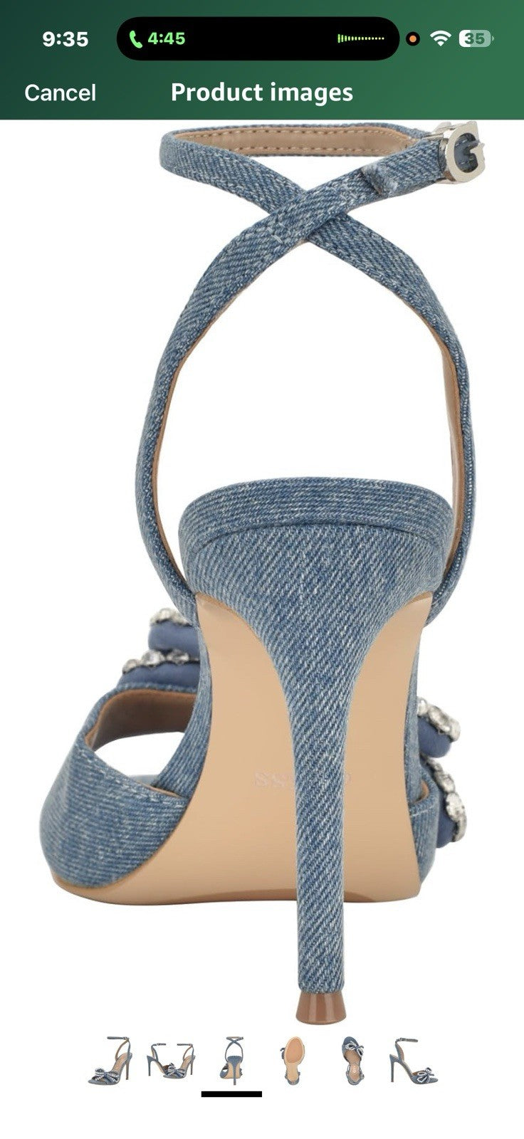 GUESS womens Charmin Size 8.5