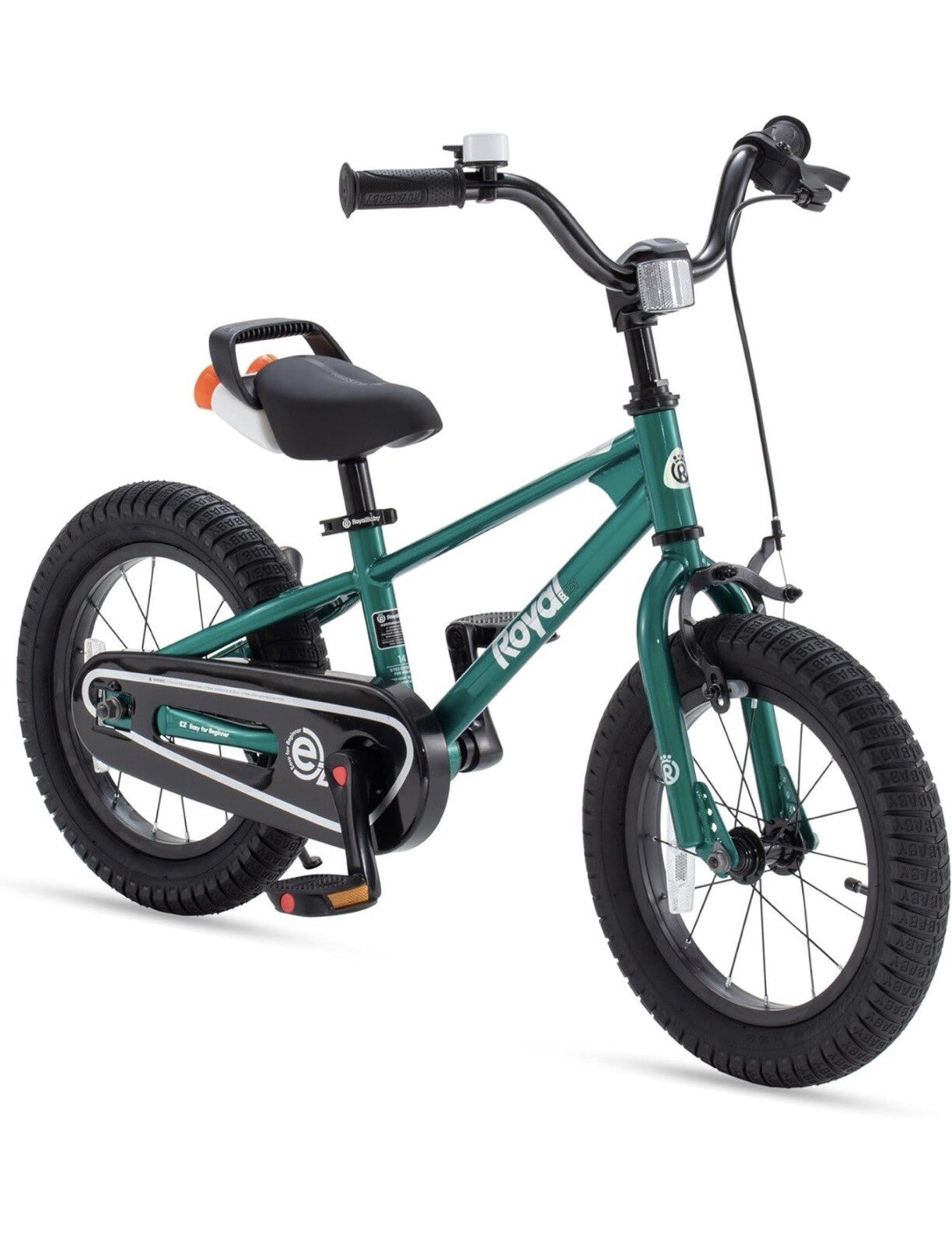 Royalbaby EZ Kids Bike, 2-in-1 Balance & Pedal Bicycle for Beginners Easy 16 Inc