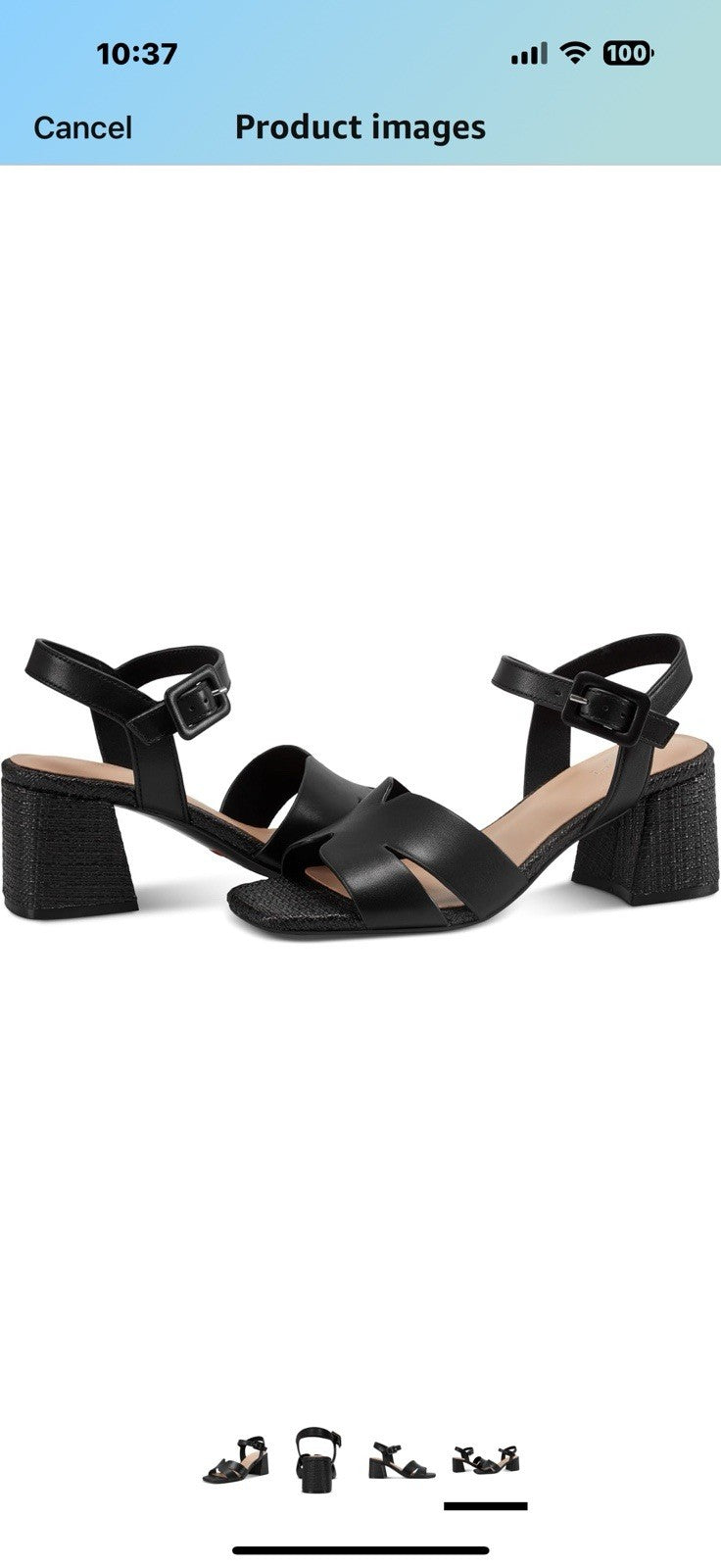 Rockport Women's Georje Heeled Sandal Size 10 