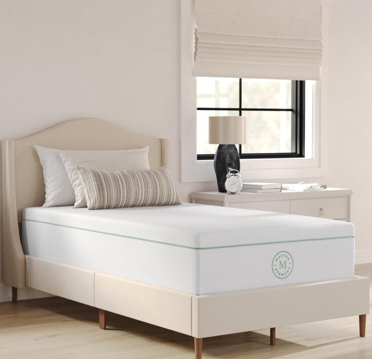 Martha Stewart SleepComplete Twin Mattress in a Box, Medium-Firm Triple-Action