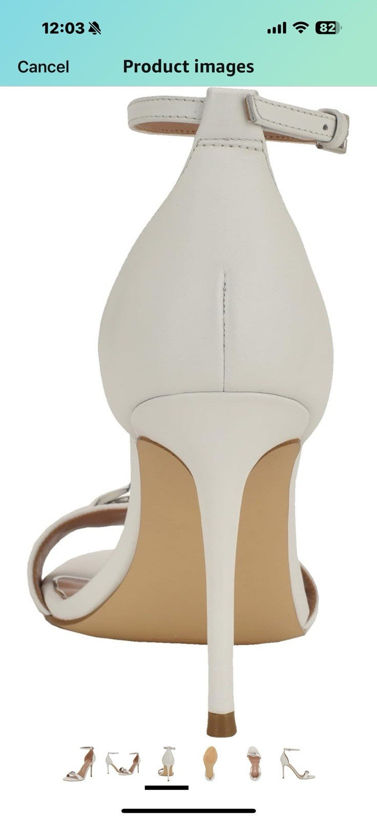 GUESS Women's Kabrina Heeled Sandal Size 10 