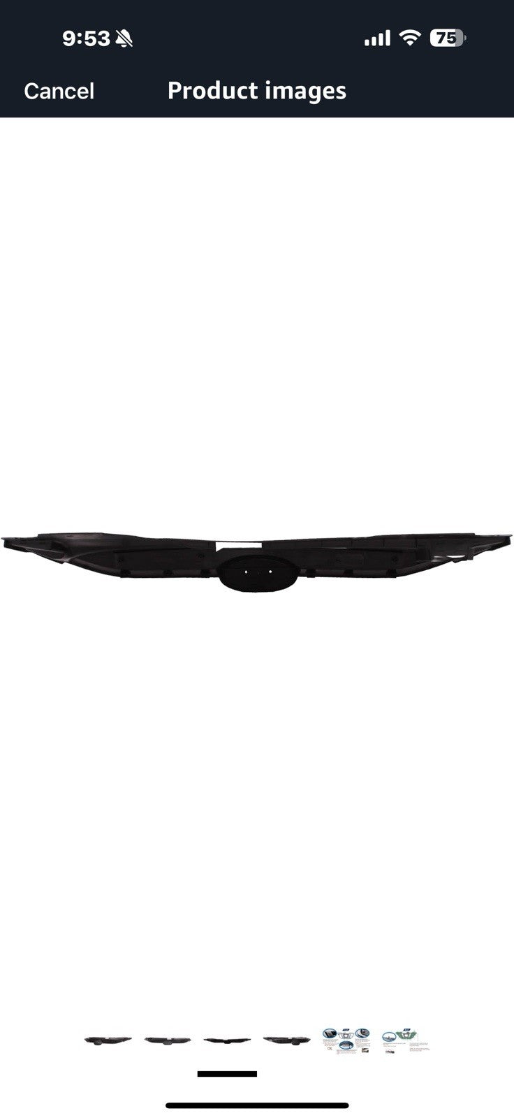 Front Grille Compatible with 2010-2015 Hyundai Tucson, PP Replacement
