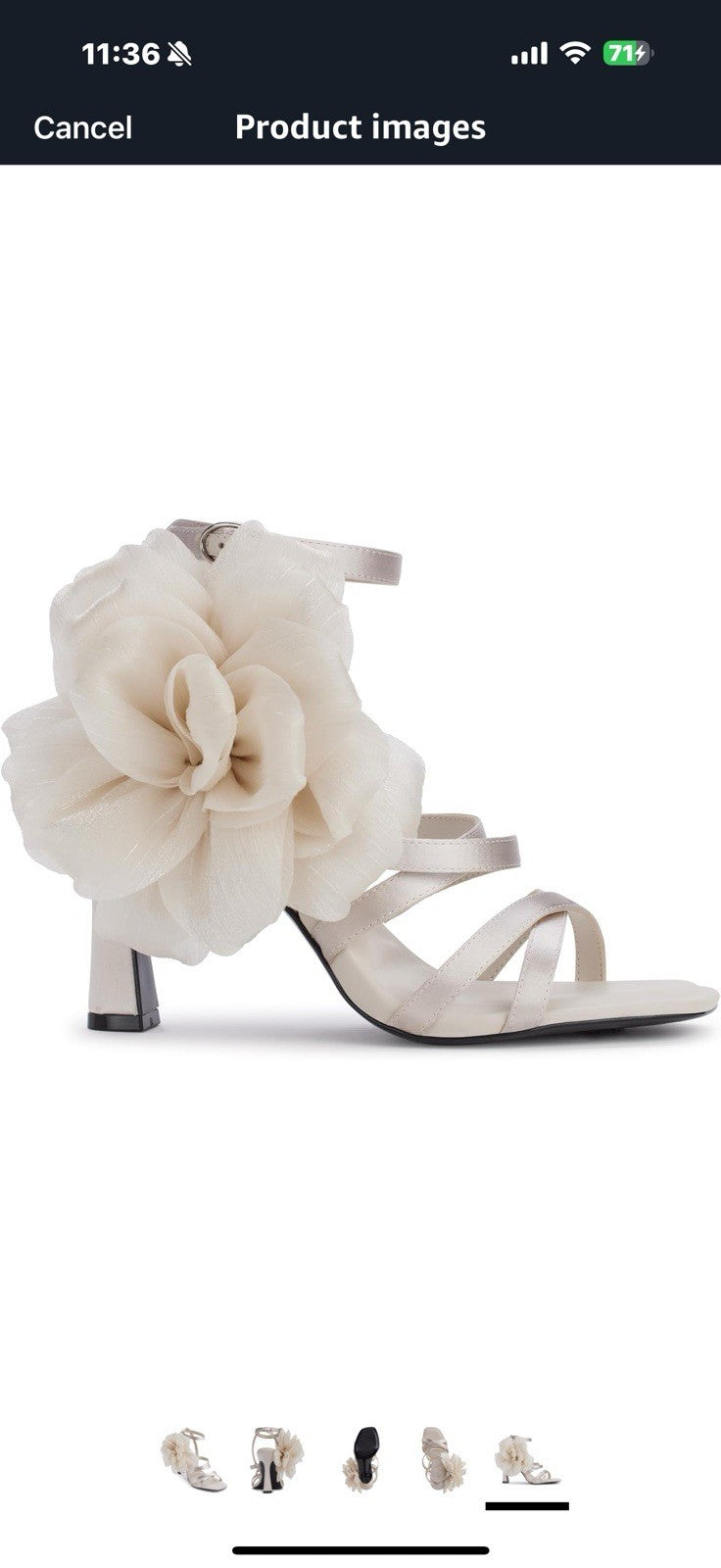 Karl Lagerfeld Paris Women's Caela Evening Sandal Pump Size 9 