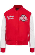 Womens College Classic Essentials Varsity Jacket 
