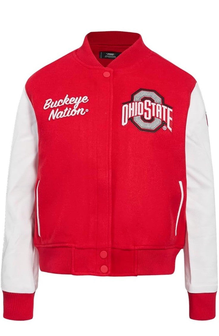 Womens College Classic Essentials Varsity Jacket 