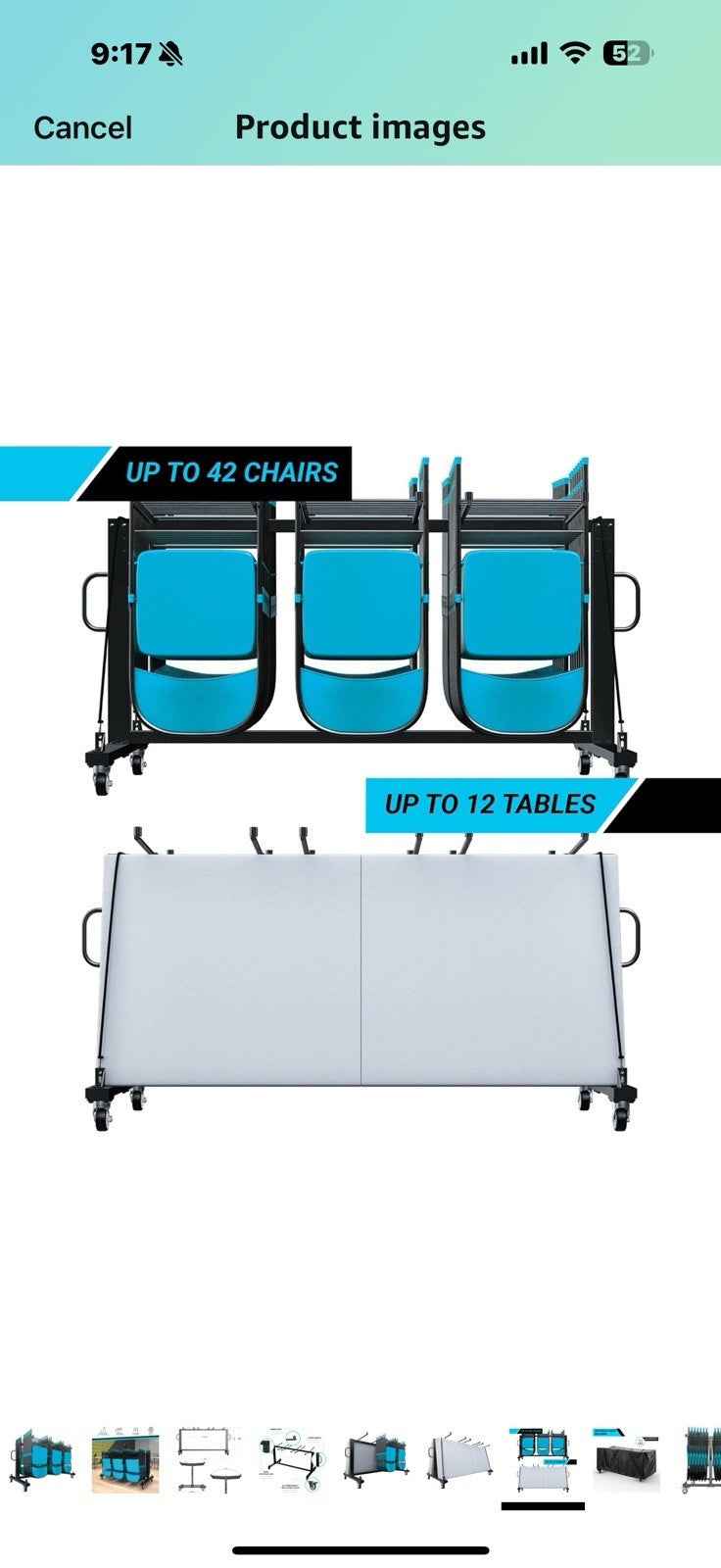 Mobile Cart Of Furniture Hawkins Heavy Duty Folding Table and Chairs